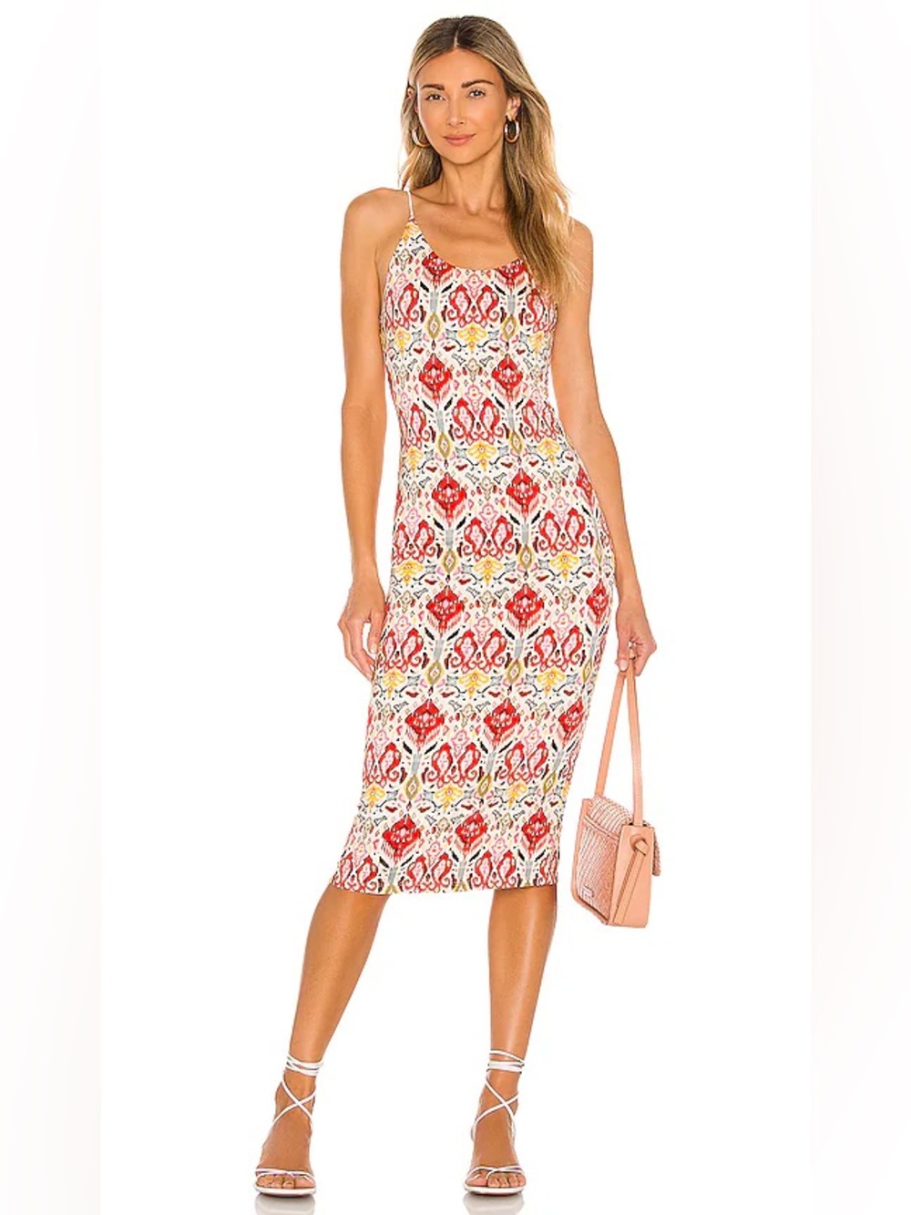 Alice + Olivia Printed Midi Dress NWOT Size US 2